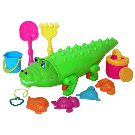 Sunshine Trading Sunshine Trading KZ-75 Alligator Sand Toy - 10 Piece Set KZ-75